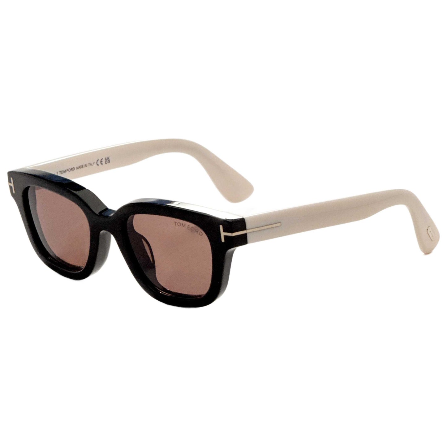 Front view of Tom Ford Men's Sunglasses FT1274-D-01J-49