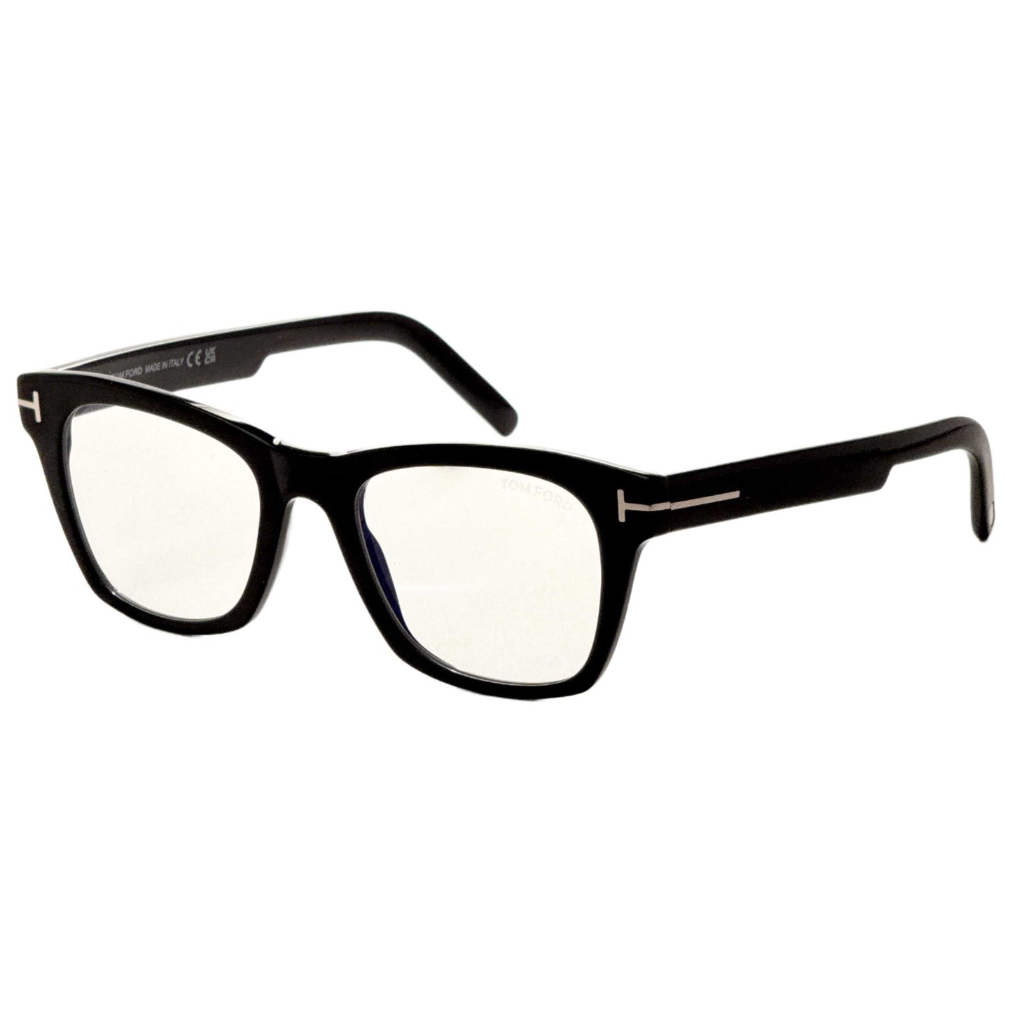 Front view of Tom Ford T-Logo Men's Opticals FT5886-B-001-52