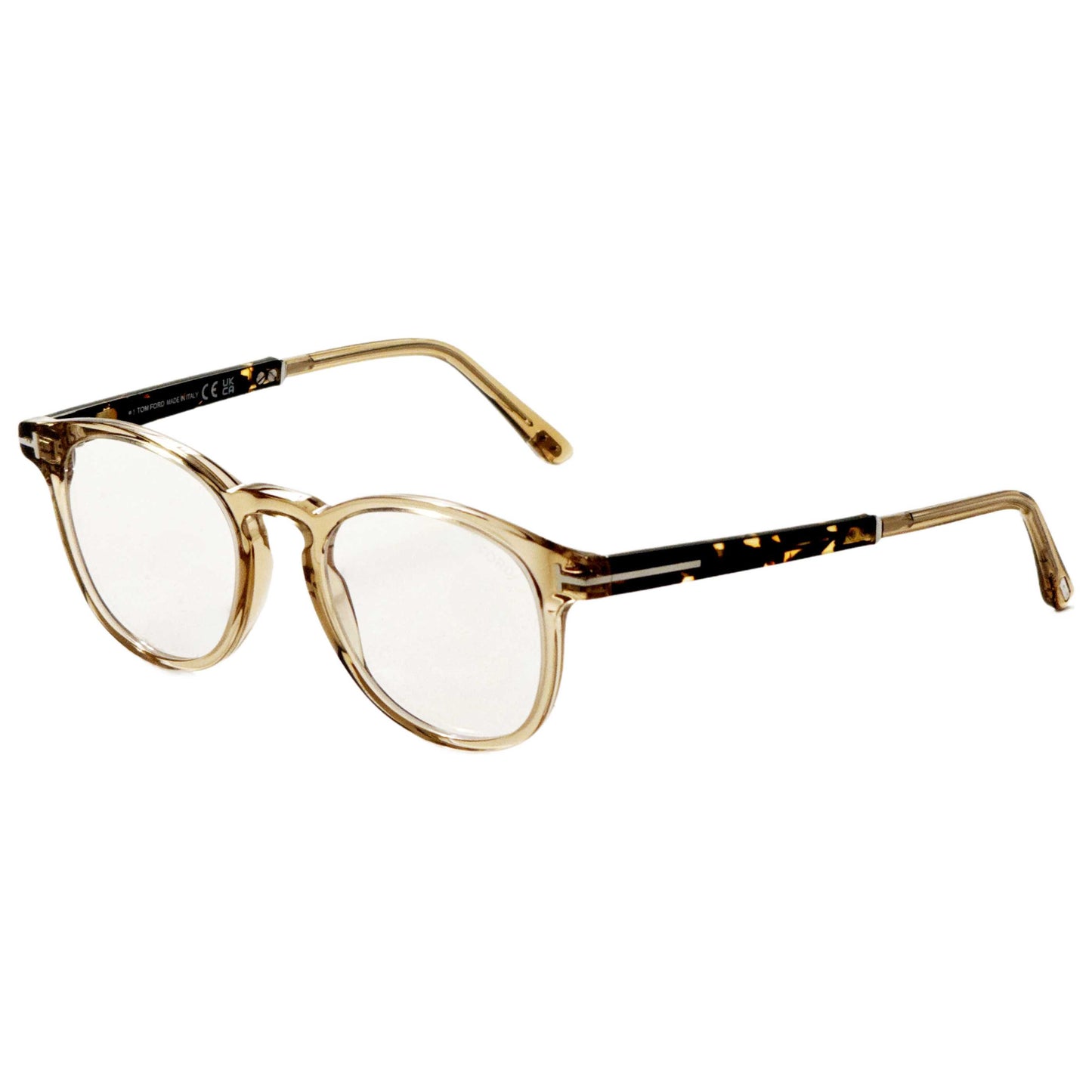 Front view of Tom Ford T-Logo Unisex Opticals FT5891-B-047-49
