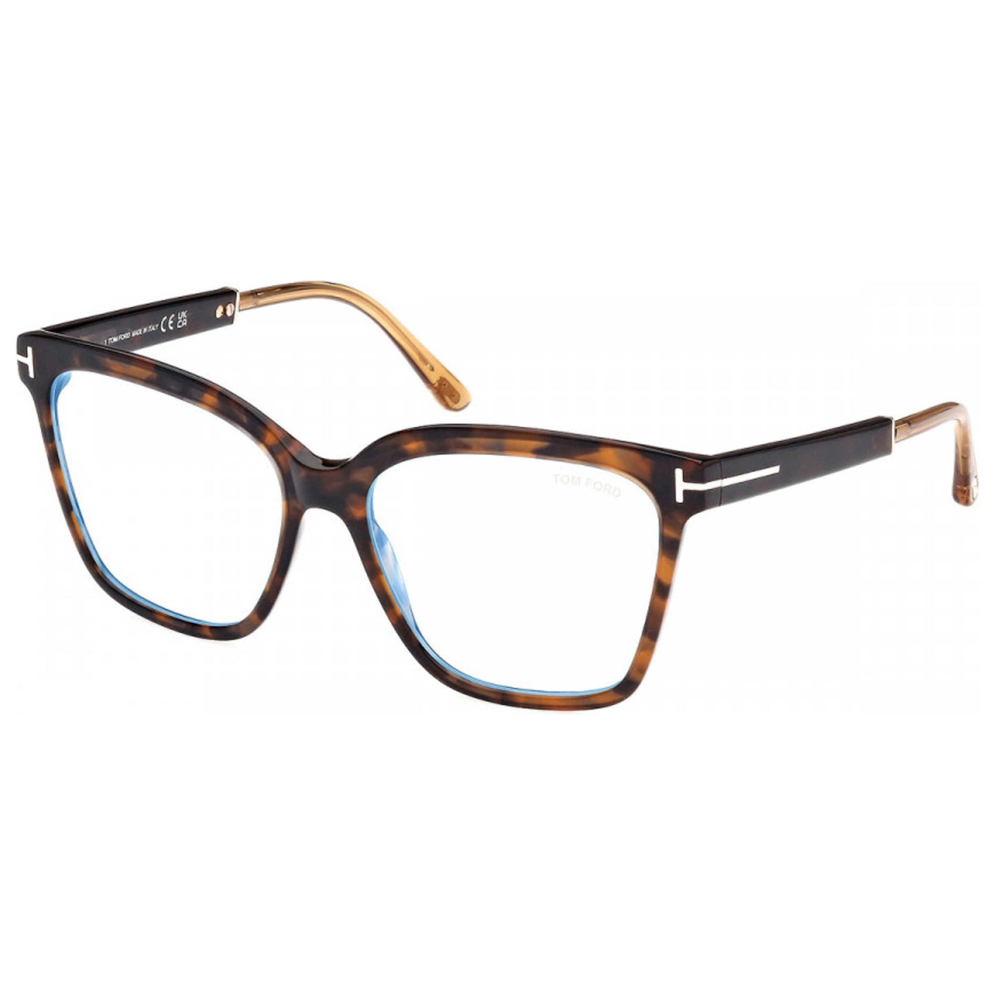 Front view of Tom Ford T-Logo Women's Opticals FT5892-B-052-56