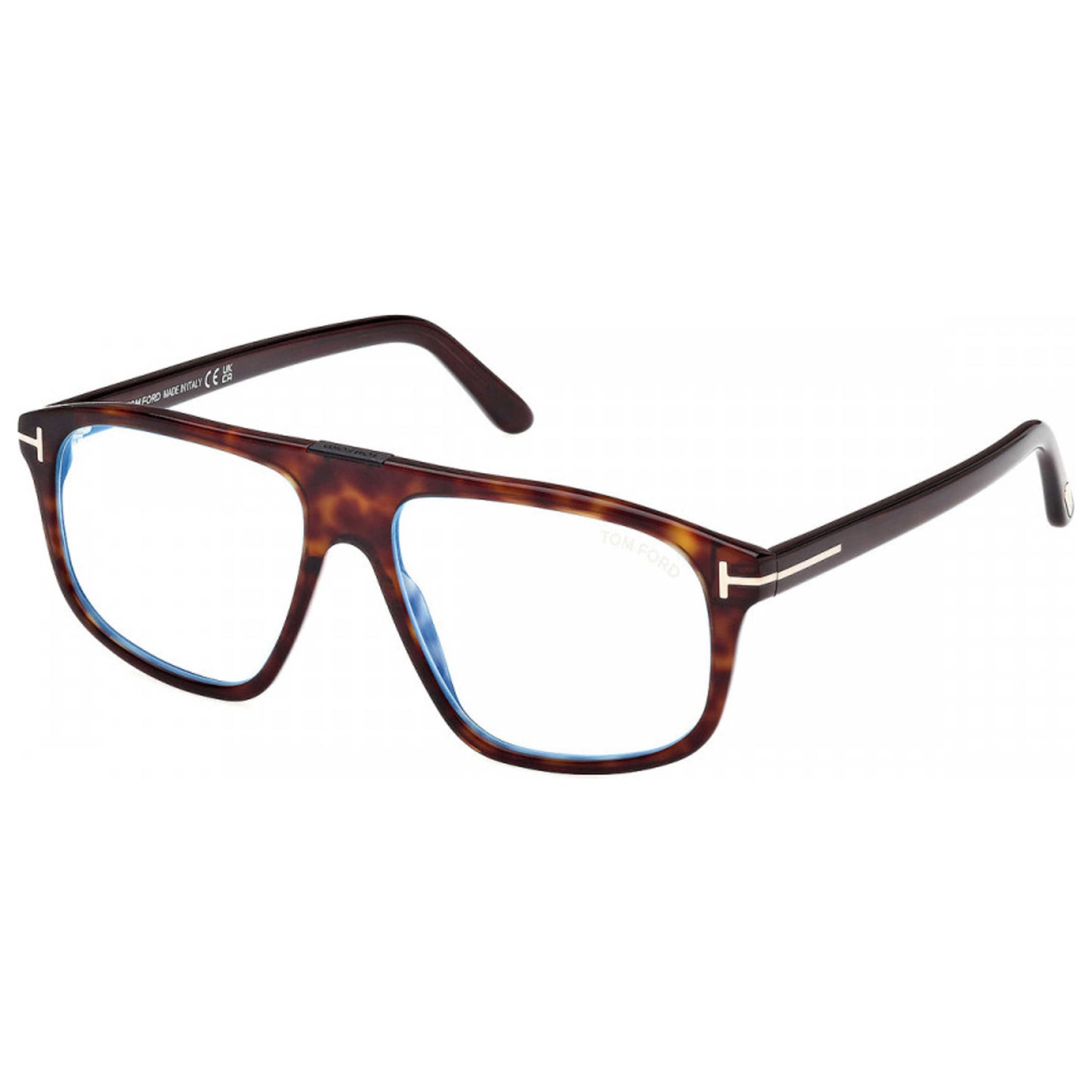 Front view of Tom Ford T-Logo Men's Opticals FT5901-B-052-55