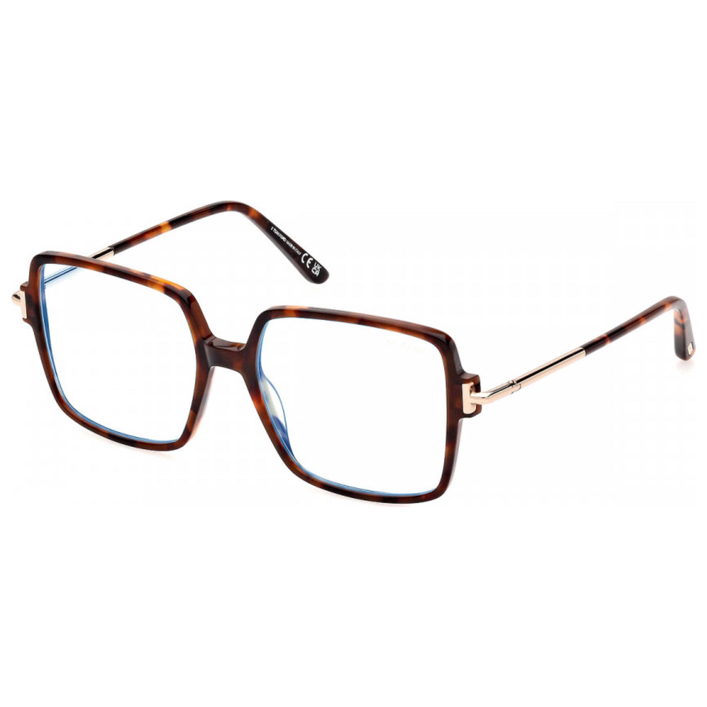 Front view of Tom Ford T-Logo Women's Opticals FT5915-B-052-53