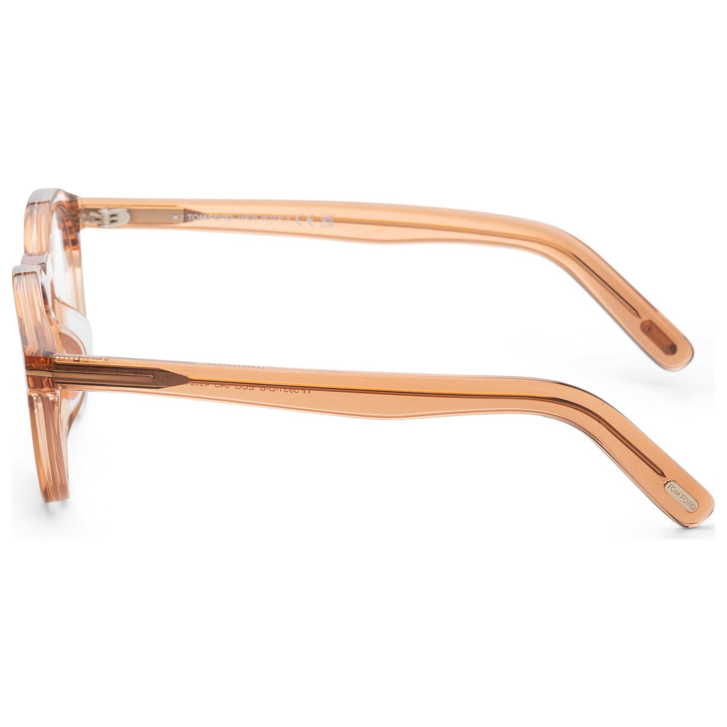 Left view of Tom Ford T-Logo Unisex Opticals FT5931-D-B-045-49