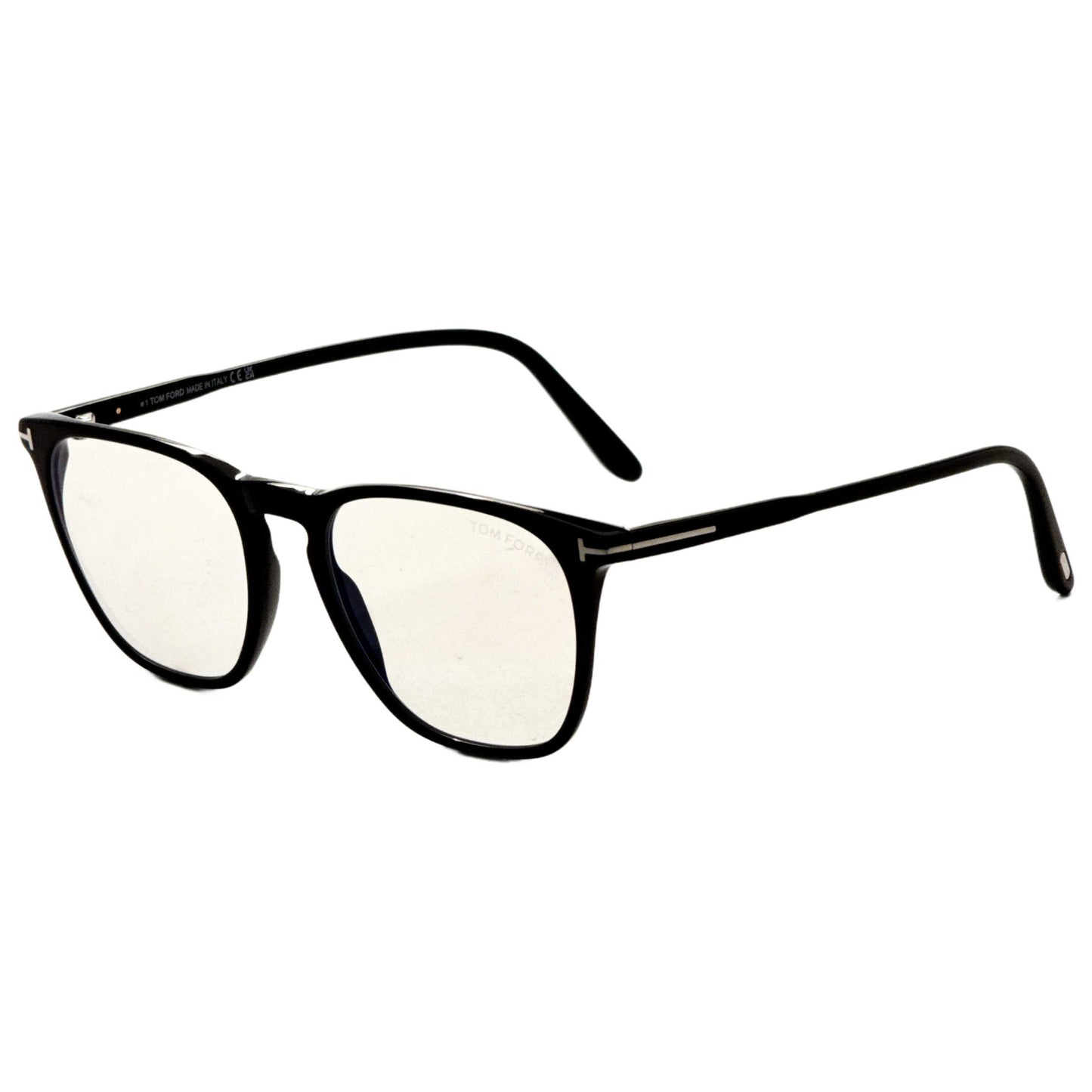 Front view of Tom Ford T-Logo Men's Opticals FT5937-B-001-52