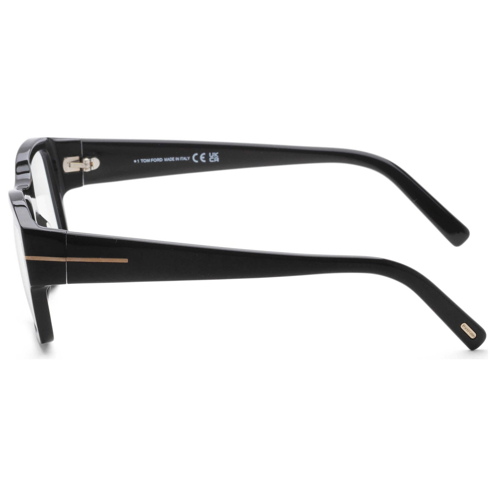 Left view of Tom Ford Fashion Unisex Opticals FT5941-B-001-55