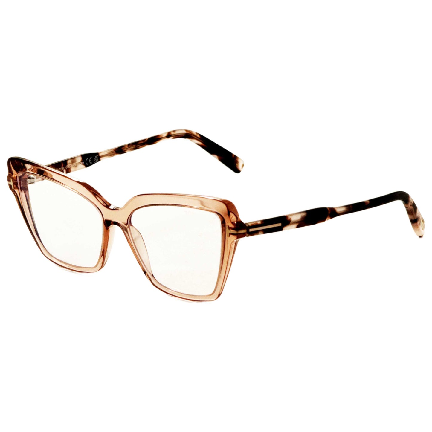 Front view of Tom Ford T-Logo Women's Opticals FT5948-B-072-55