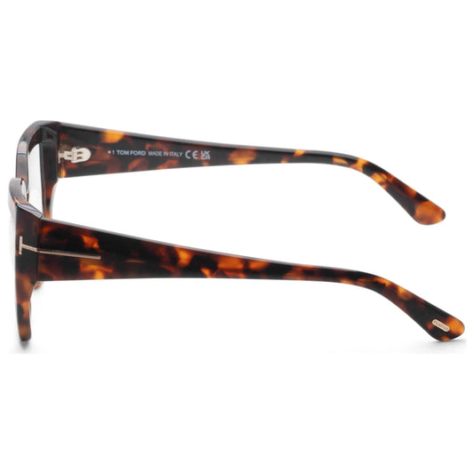 Left view of Tom Ford T-Logo Women's Opticals FT5951-B-052-54