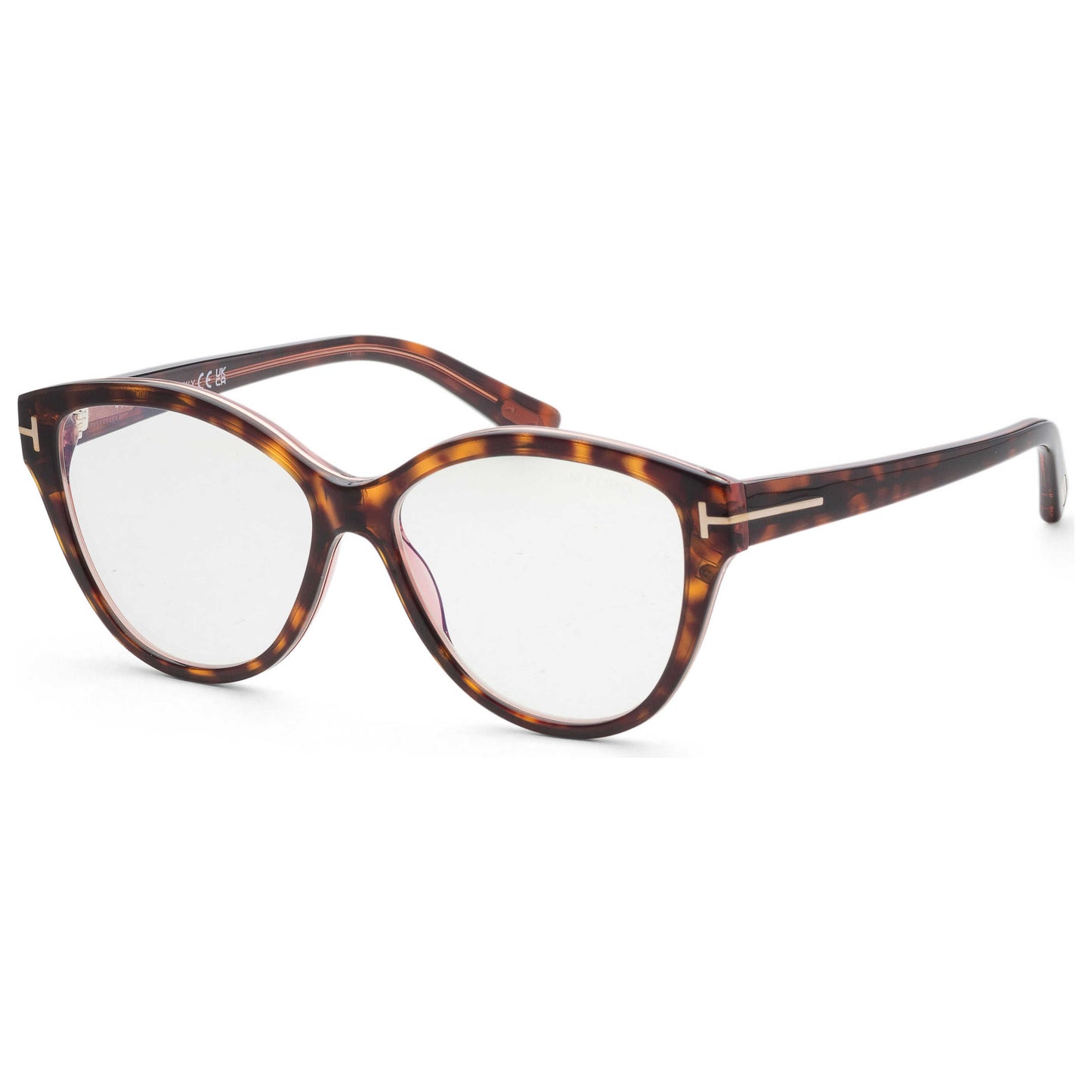 Front view of Tom Ford T-Logo Women's Opticals FT5954-B-056-54