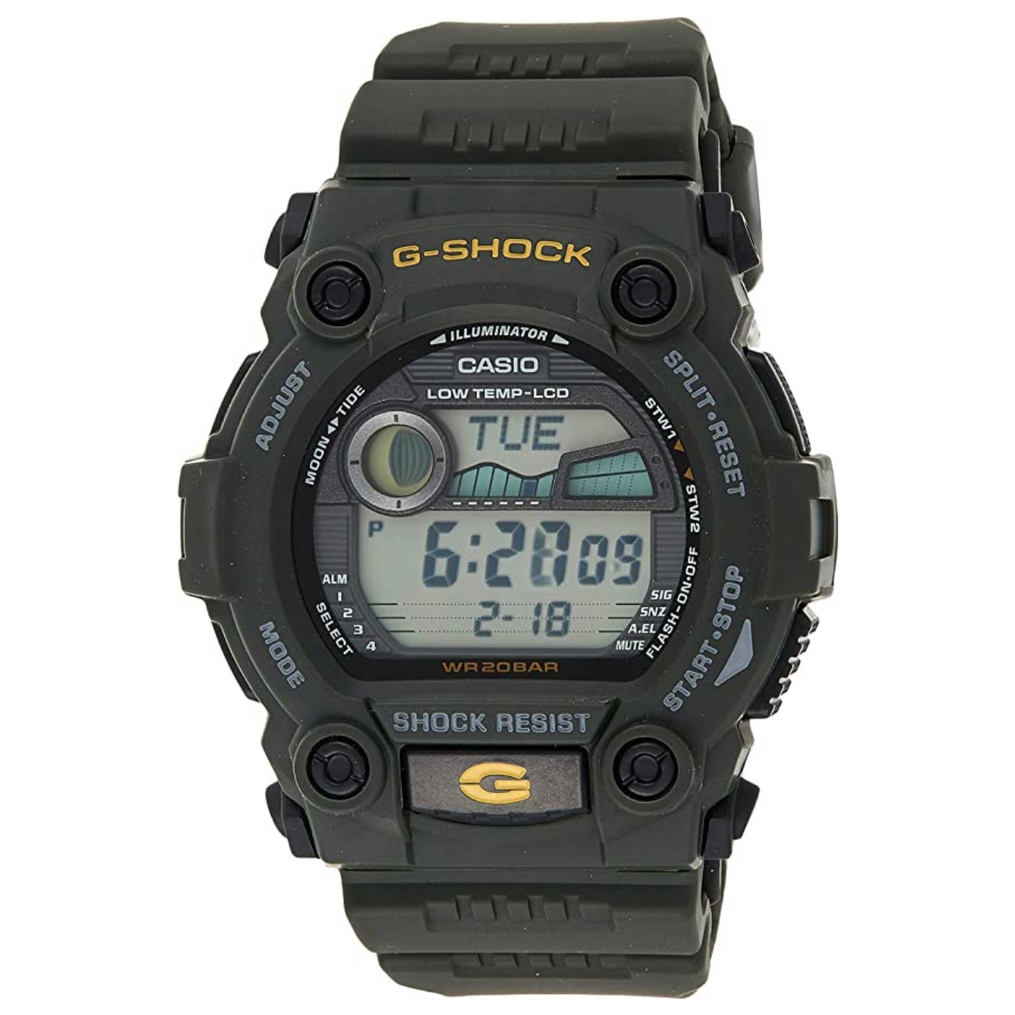 Front view of Casio G-Shock Men's Quartz Watch G-7900-3DR
