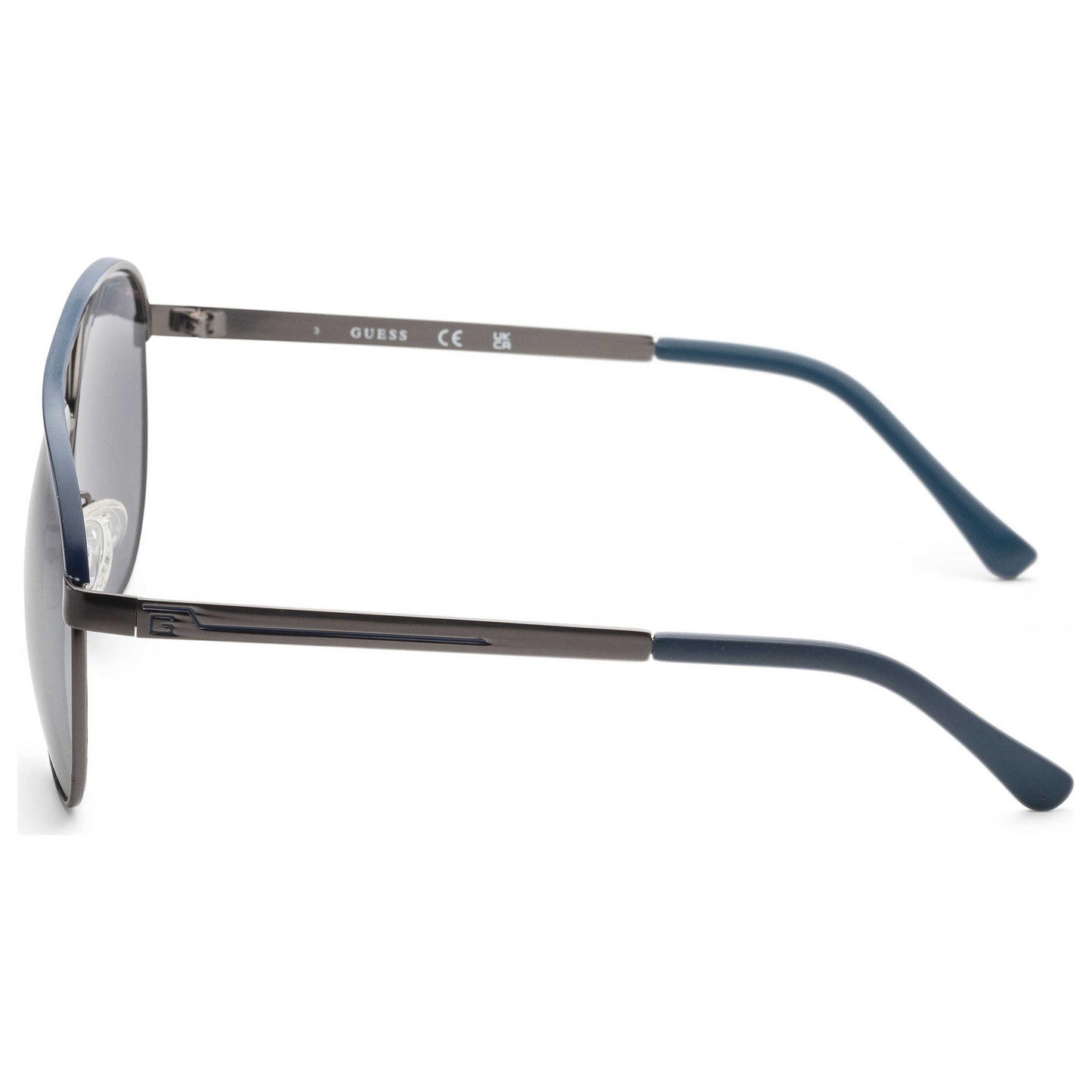 Left view of Guess Factory Unisex Sunglasses GF0172-08C
