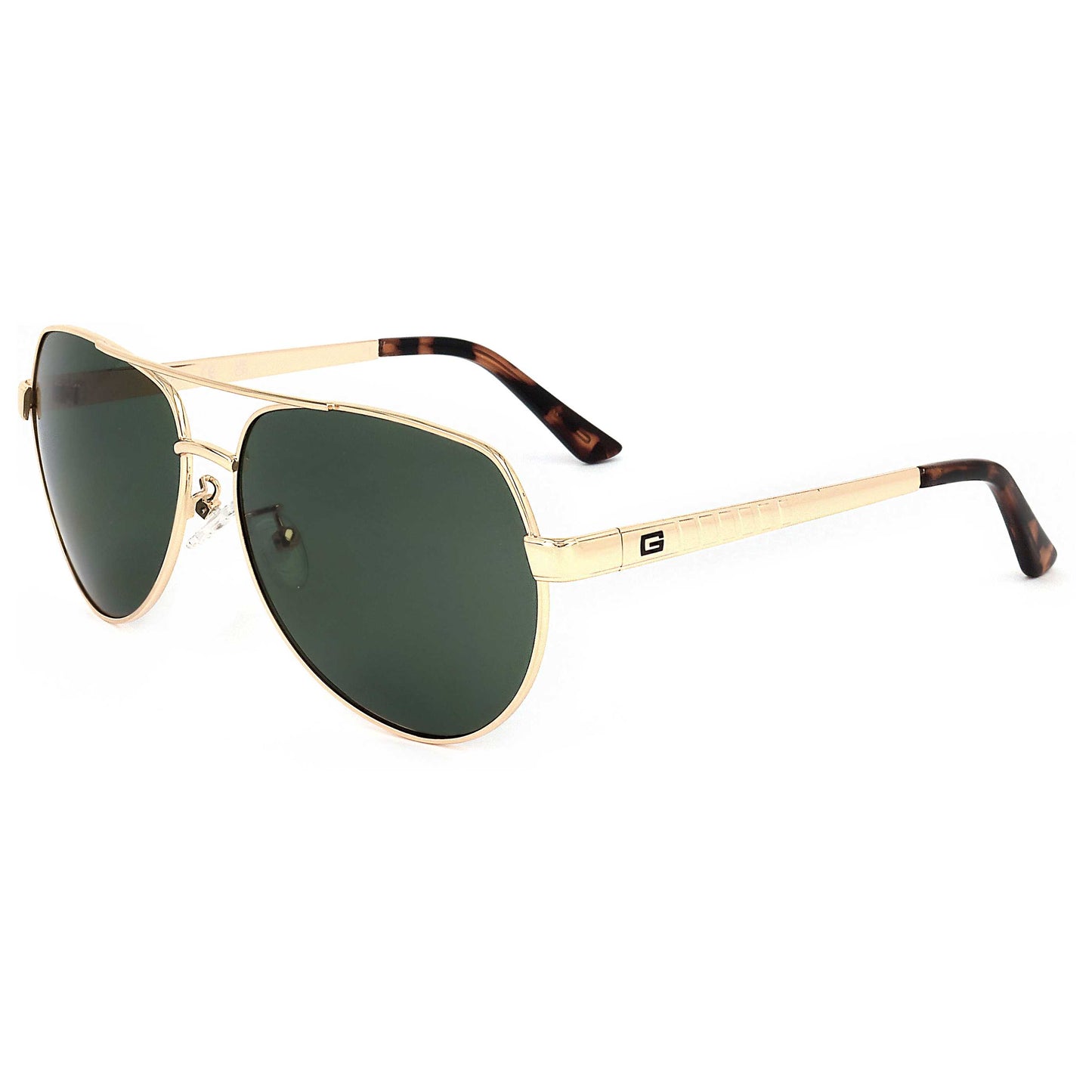 Front view of Guess Factory Men's Sunglasses GF0215-32N-60