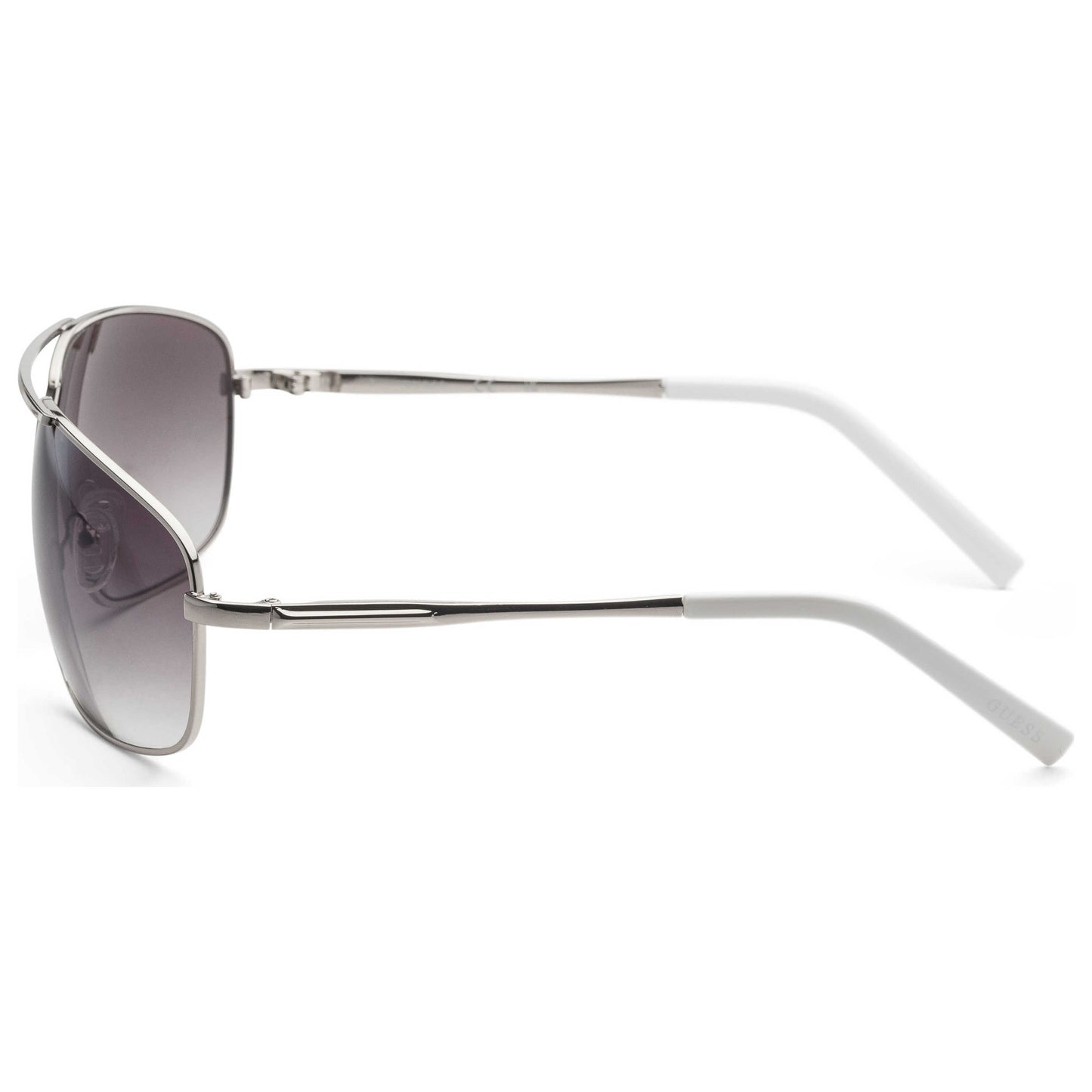 Left view of Guess Factory Men's Sunglasses GF0232-10C