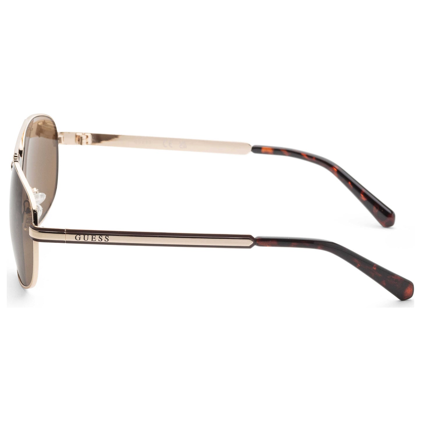 Left view of Guess Factory Men's Sunglasses GF0244-32E
