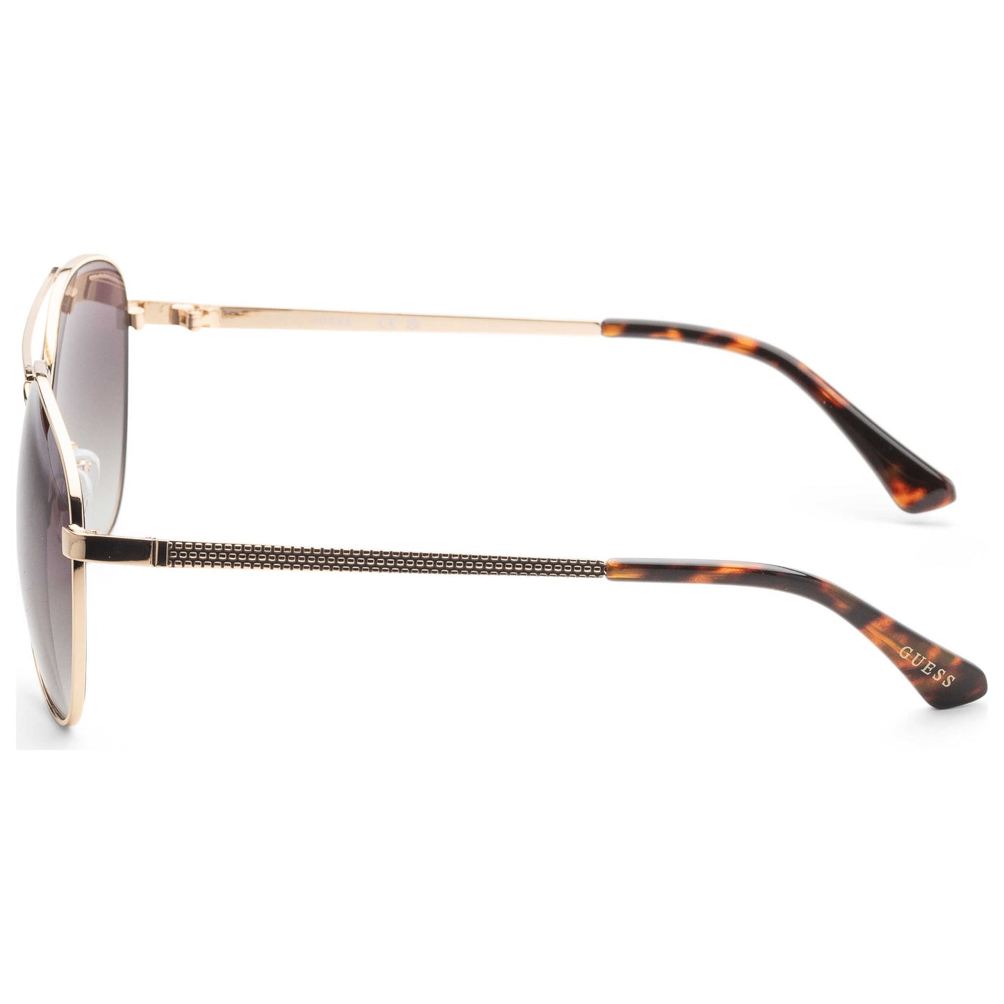 Left view of Guess Factory Men's Sunglasses GF0251-32P