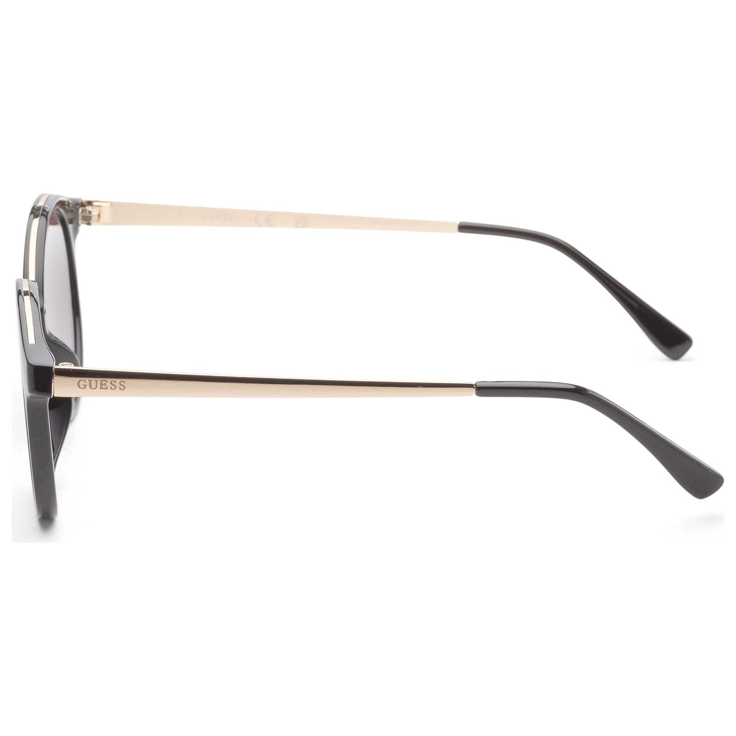 Left view of Guess Factory Women's Sunglasses GF0305-01C