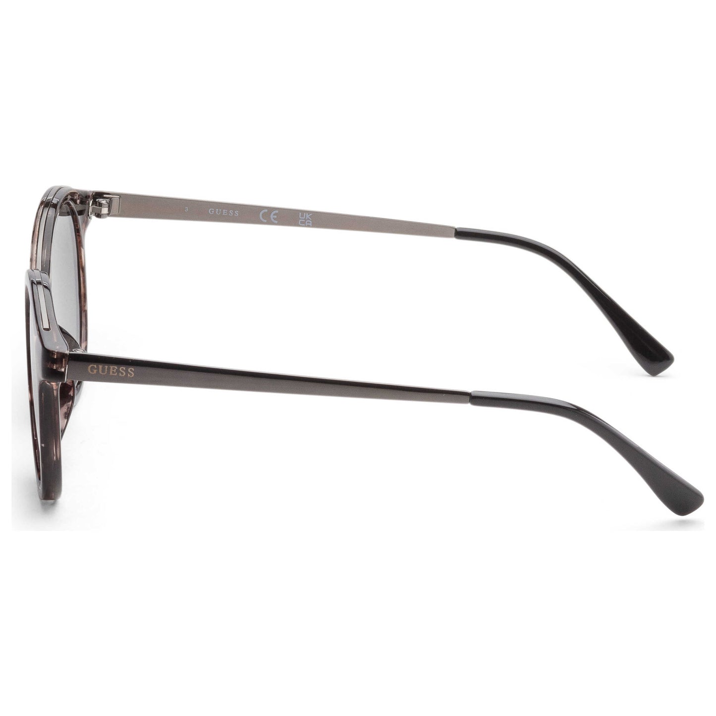 Left view of Guess Factory Women's Sunglasses GF0305-56U