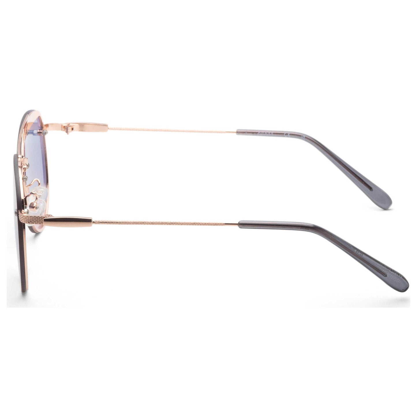 Left view of Guess Factory Women's Sunglasses GF0386-28W
