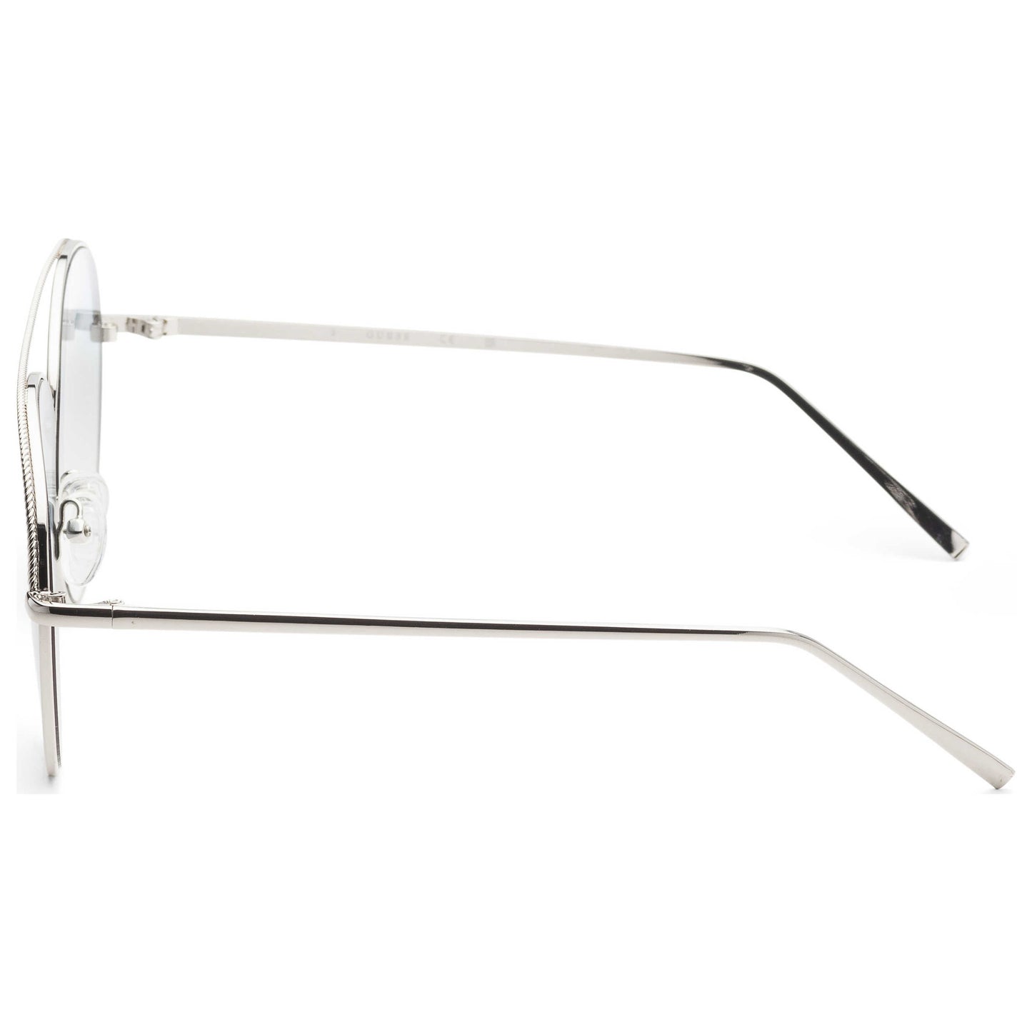 Left view of Guess Factory Women's Sunglasses GF0391-10W