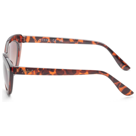 Left view of Guess Factory Women's Sunglasses GF0402-32F-52