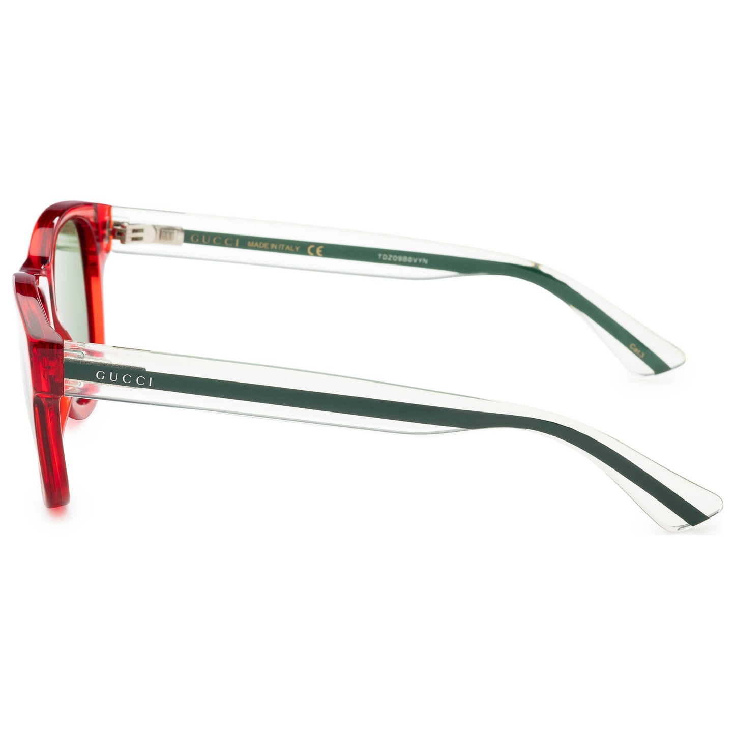 Left view of Gucci Core Unisex Sunglasses GG0003S-004