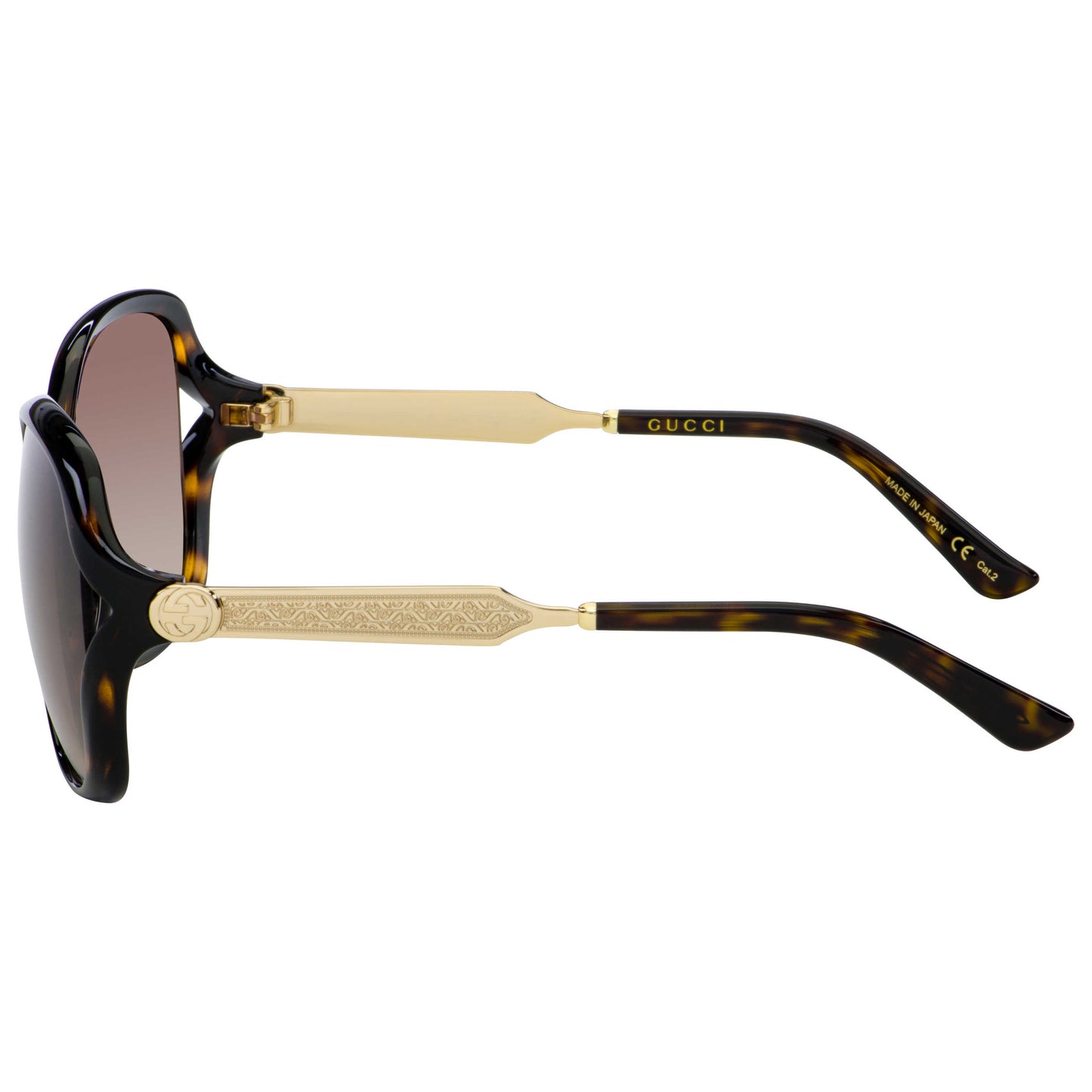 Gucci Fashion Women's Sunglasses GG0076S-003 - Image #4