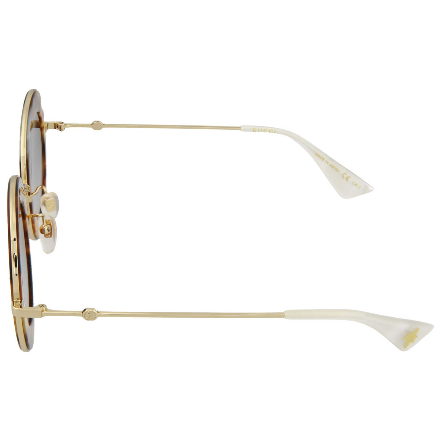 Right view of Gucci Novelty Women's Sunglasses GG0113S-30001560010