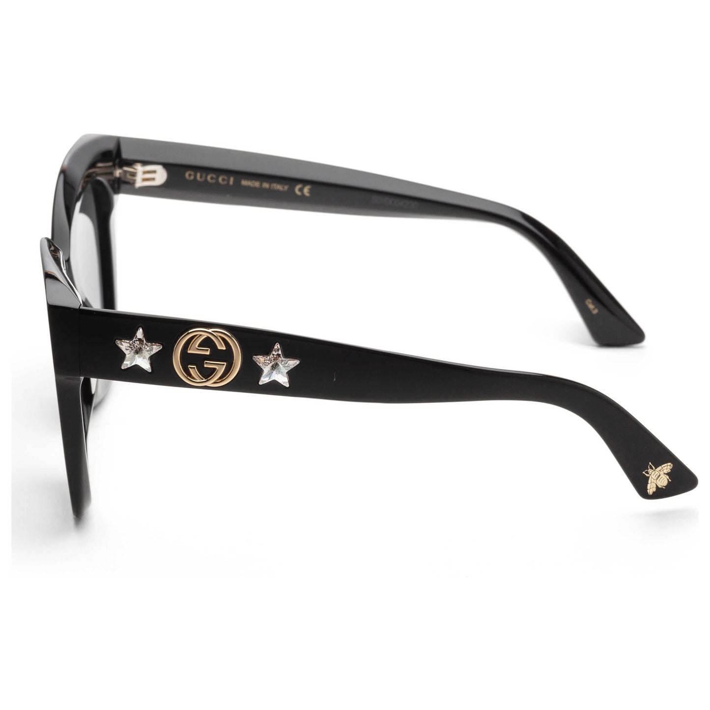 Left view of Gucci Fashion Women's Sunglasses GG0208S-001