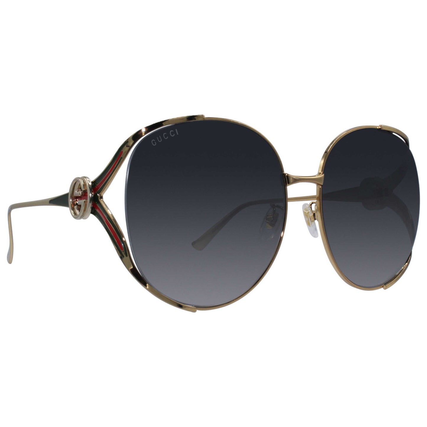 Front view of Gucci Fashion Women's Sunglasses GG0225S-00163