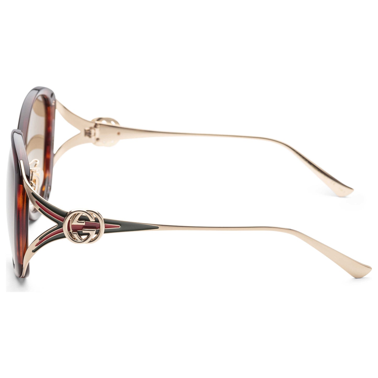 Left view of Gucci Fashion Women's Sunglasses GG0226SK-003