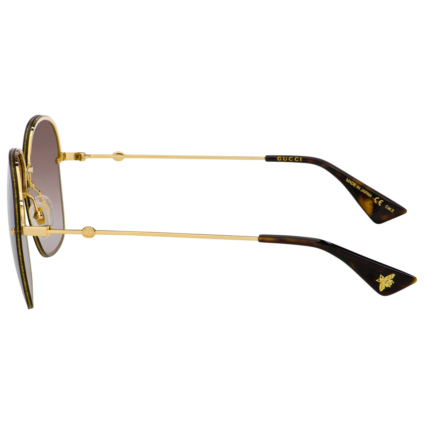 Gucci Fashion Women's Sunglasses GG0228S-003 - Image #4