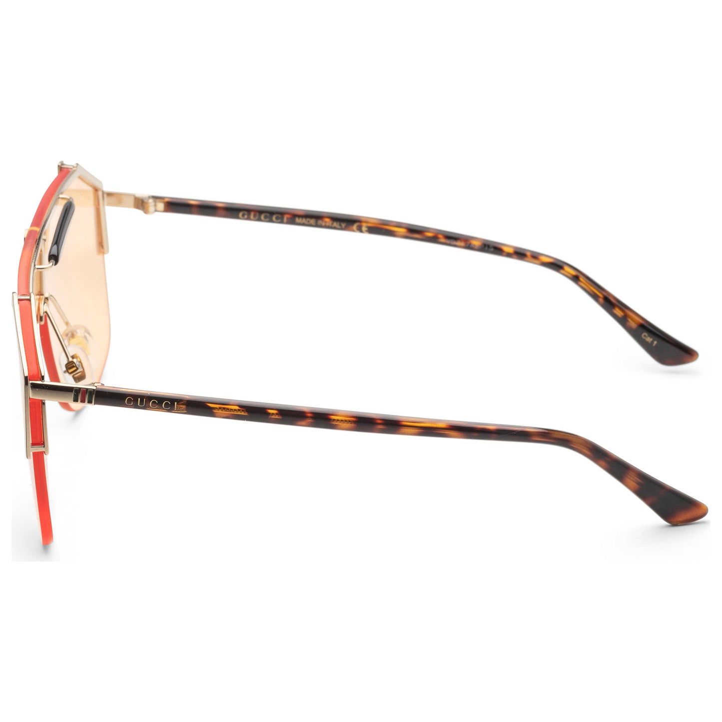 Left view of Gucci Fashion Men's Sunglasses GG0291S-003