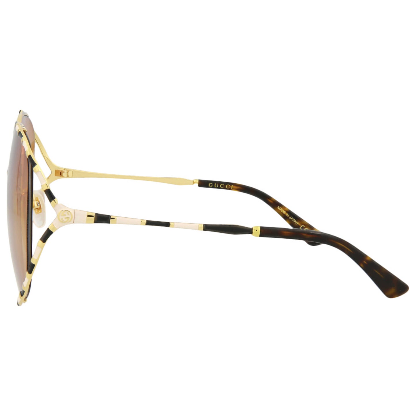Right view of Gucci Novelty Women's Sunglasses GG0595S-30008116007