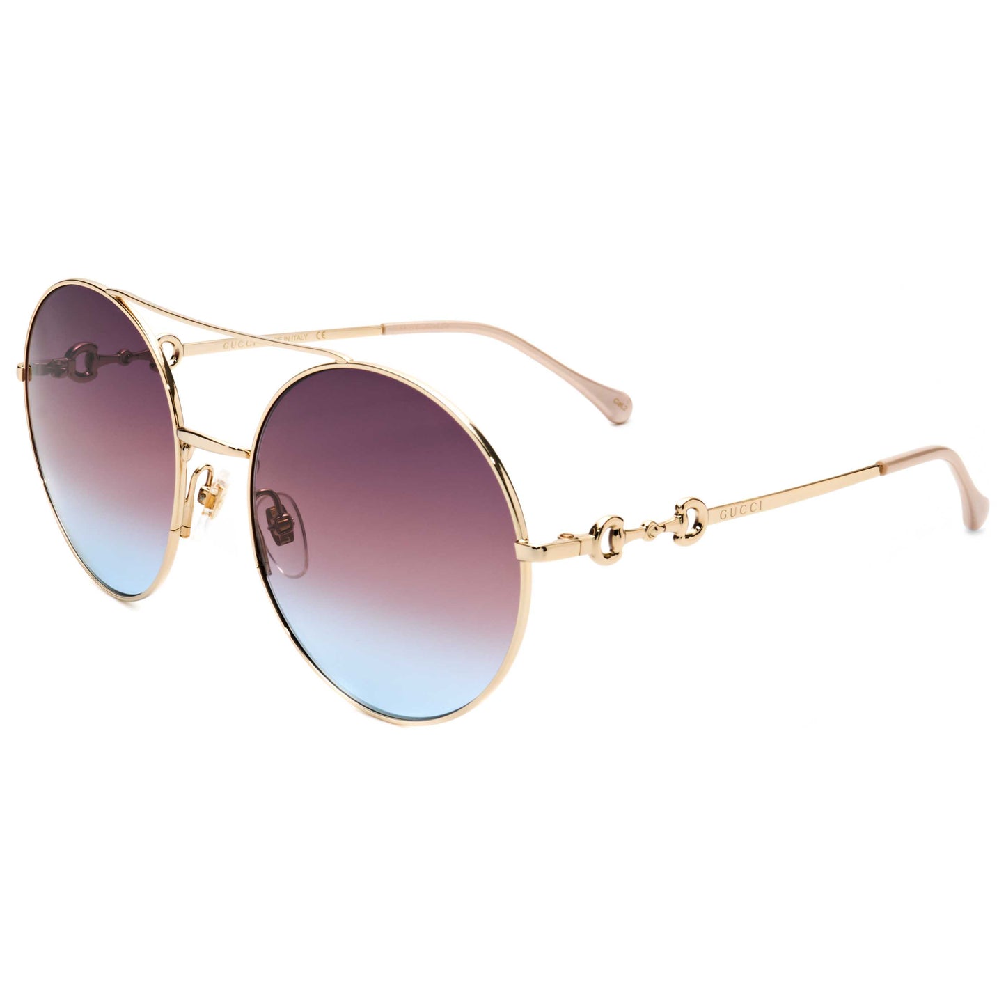 Front view of Gucci Women's Sunglasses GG0878S-004-59
