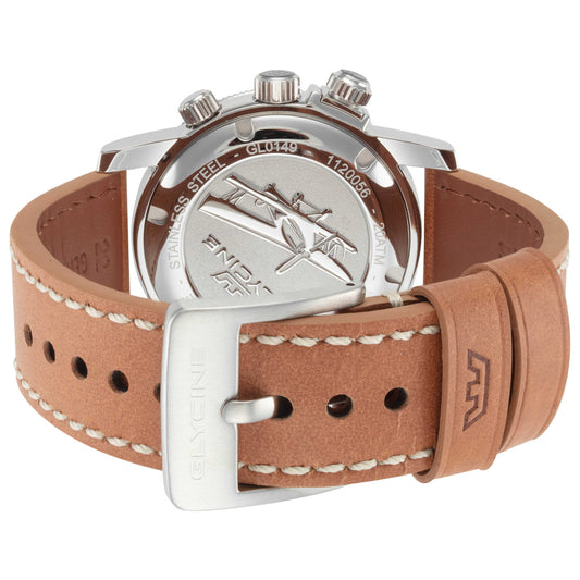 Back view of Glycine Airman Quartz GMT Men's Quartz Watch GL0149