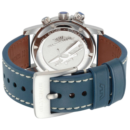 Back view of Glycine Airman GMT Men's Quartz Watch GL0151