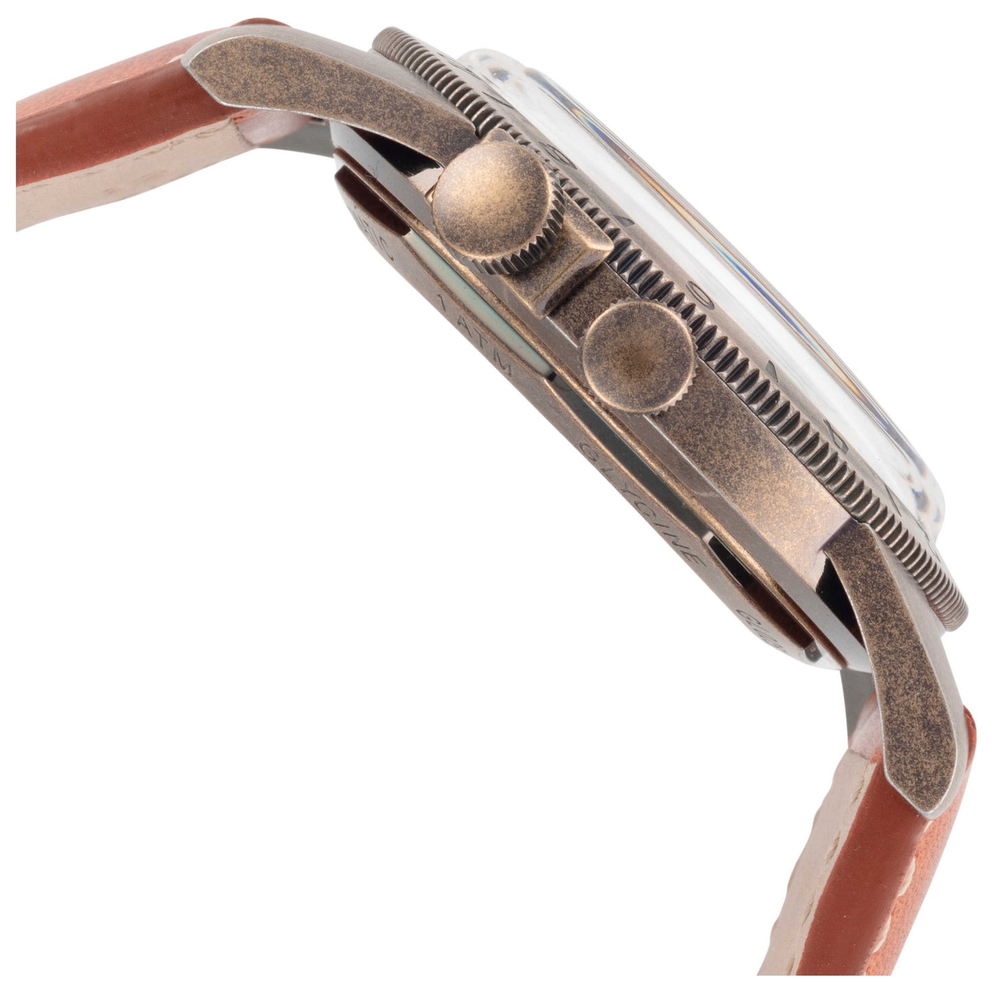 Right view of Glycine Airman Vintage "The Chief" Purist Men's Automatic Watch GL0250