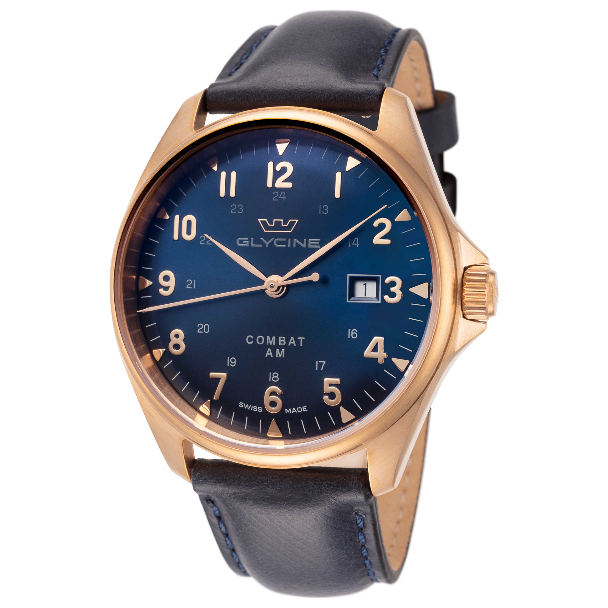 Front view of Glycine Combat 6 Classic Men's Automatic Watch GL0285