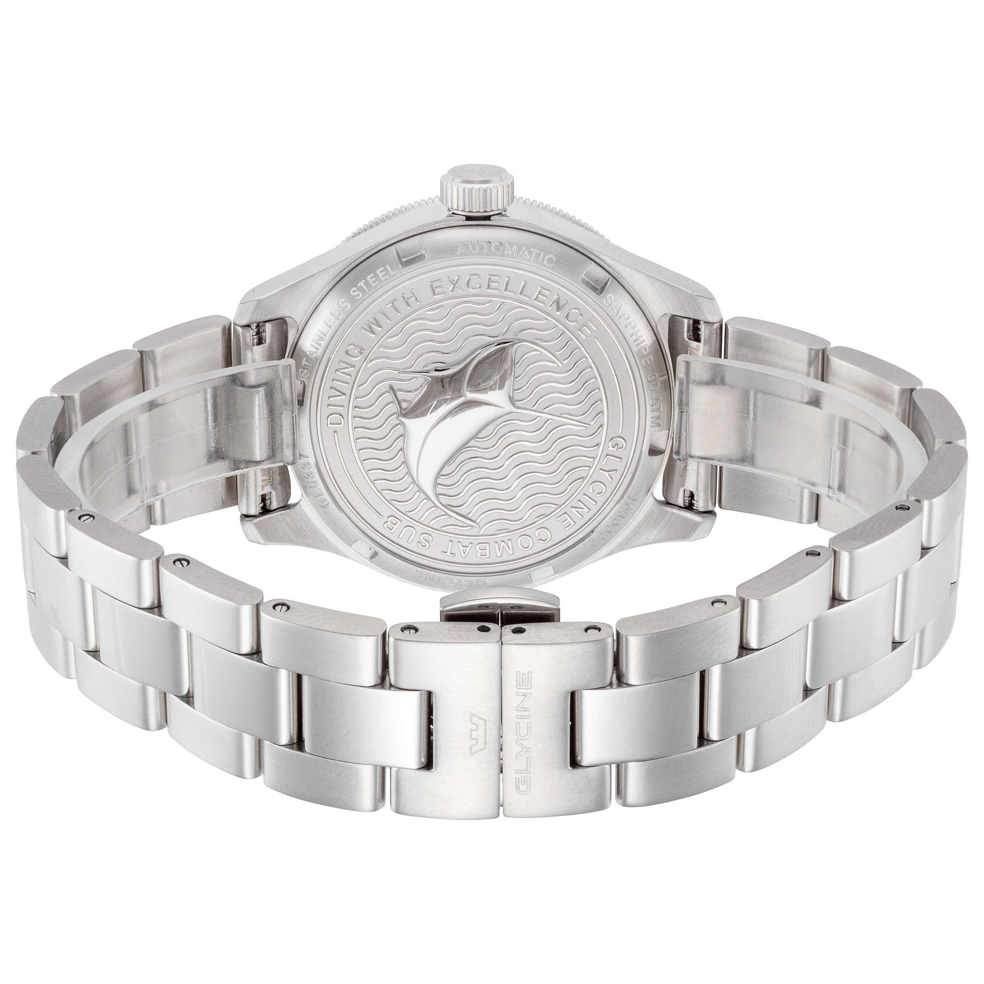 Back view of Glycine Combat Sub 36 Women's Automatic Watch GL0337
