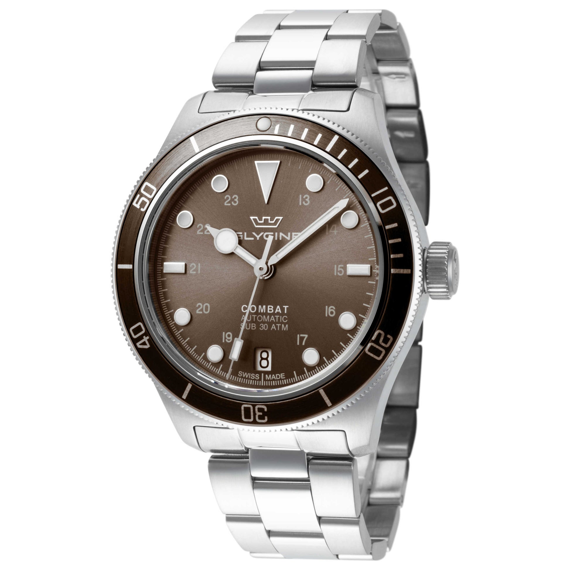 Front view of Glycine Combat Sub 36 Women's Automatic Watch GL0338