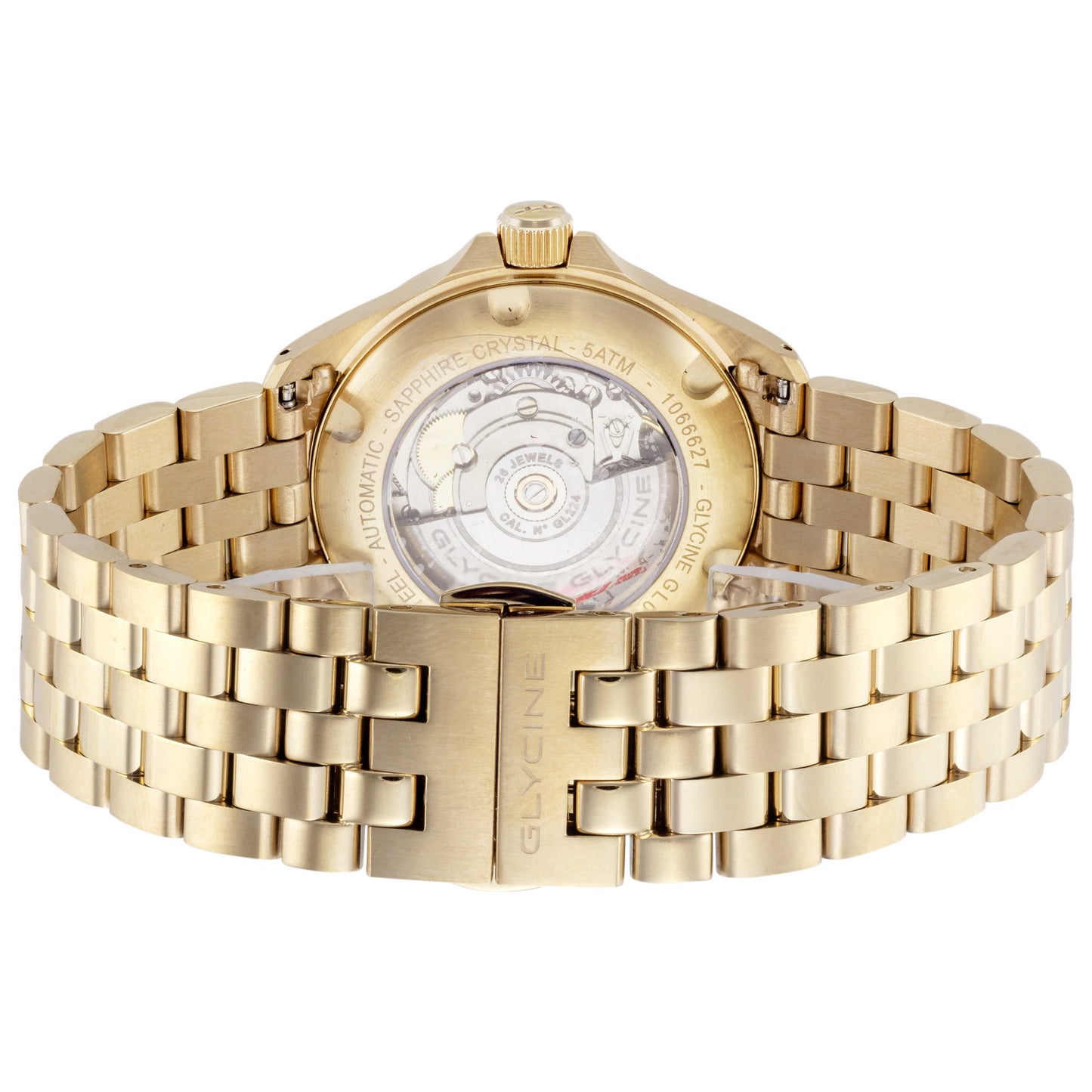 Back view of Glycine Combat 6 Lady Classic Women's Automatic Watch GL0343