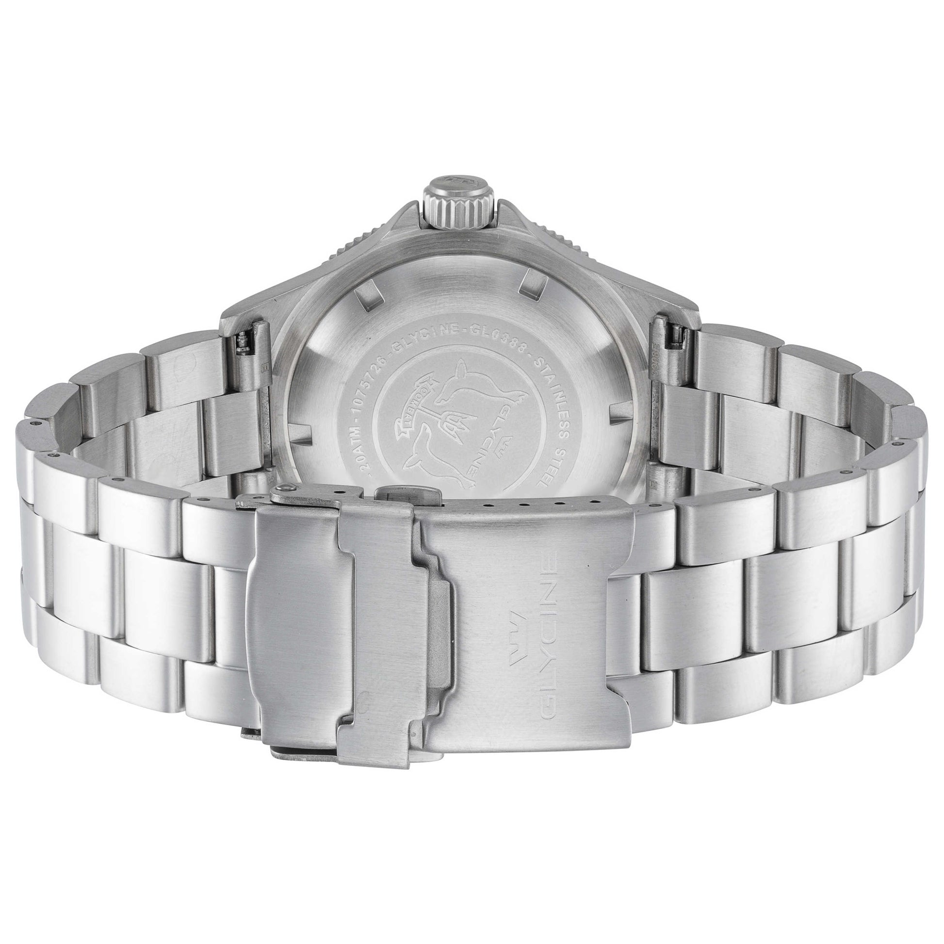 Back view of Glycine Combat Sub 42 Men's Automatic Watch GL0388