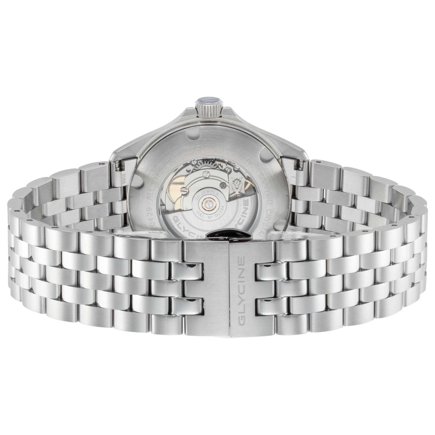 Back view of Glycine Combat Classic Men's Automatic Watch GL0429
