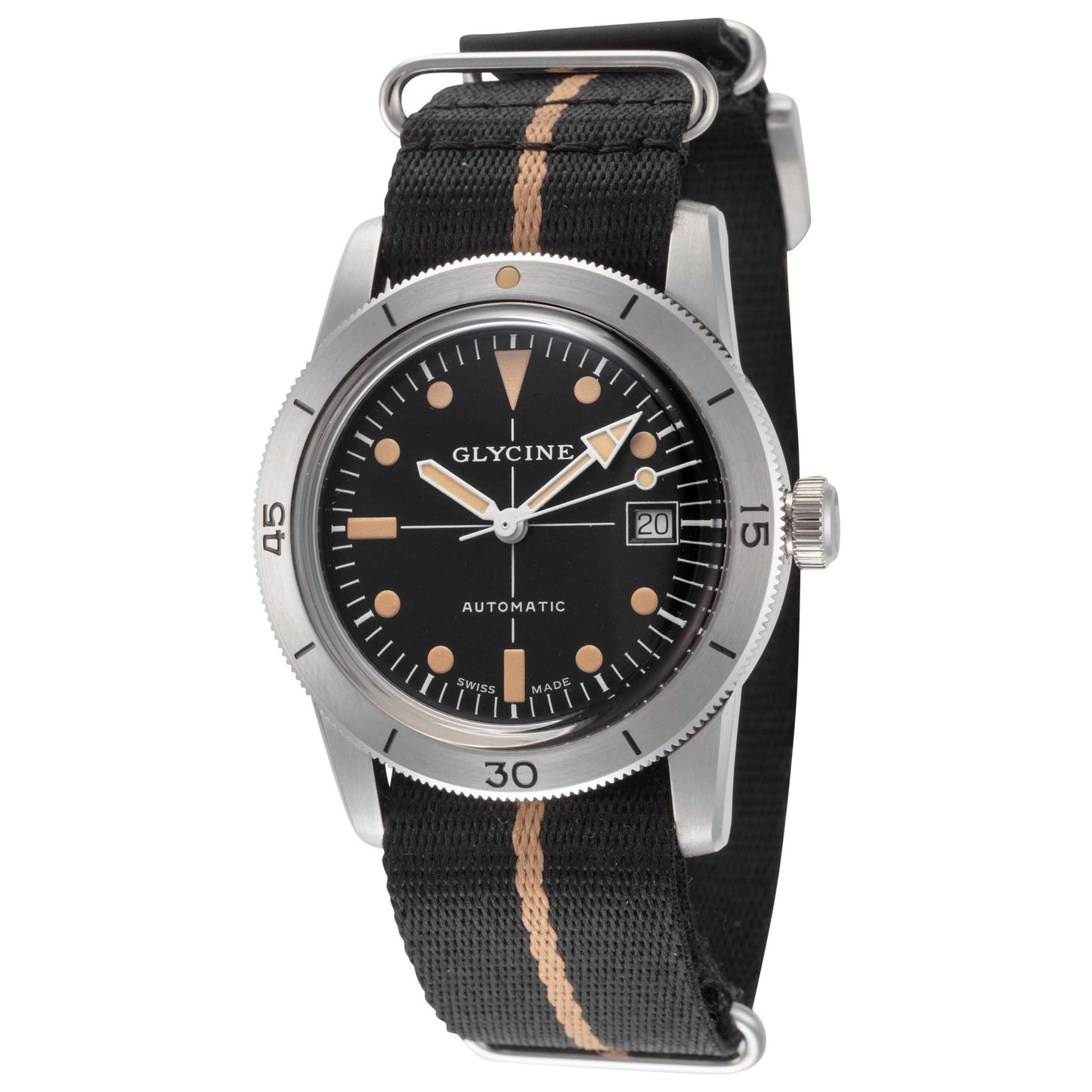 Front view of Glycine Sea Kraken Unisex Automatic Watch GL0501
