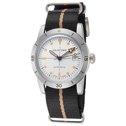 Front view of Glycine Sea Kraken Unisex Automatic Watch GL0502