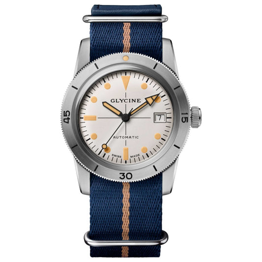 Front view of Glycine Sea Kraken Unisex Automatic Watch GL0503