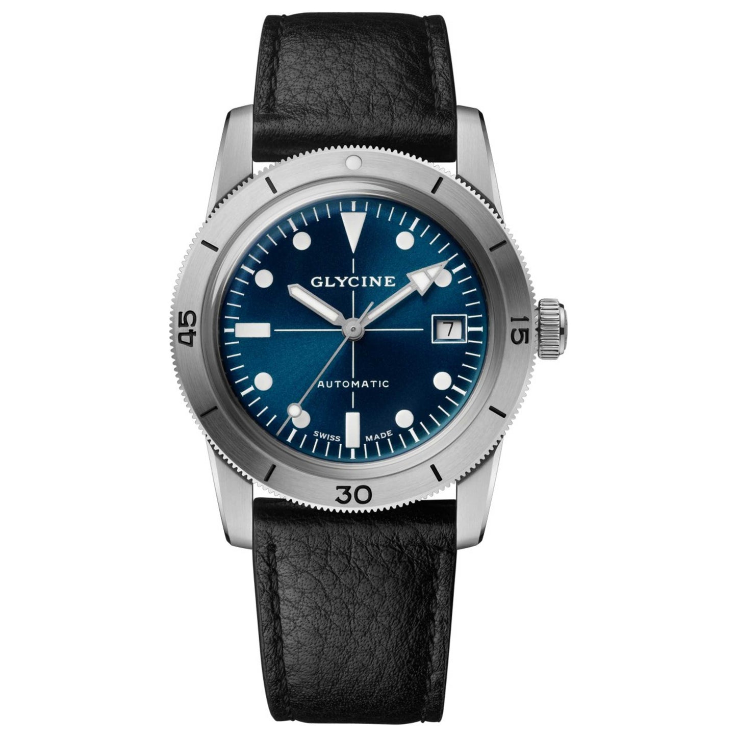 Front view of Glycine Sea Kraken Unisex Automatic Watch GL0506
