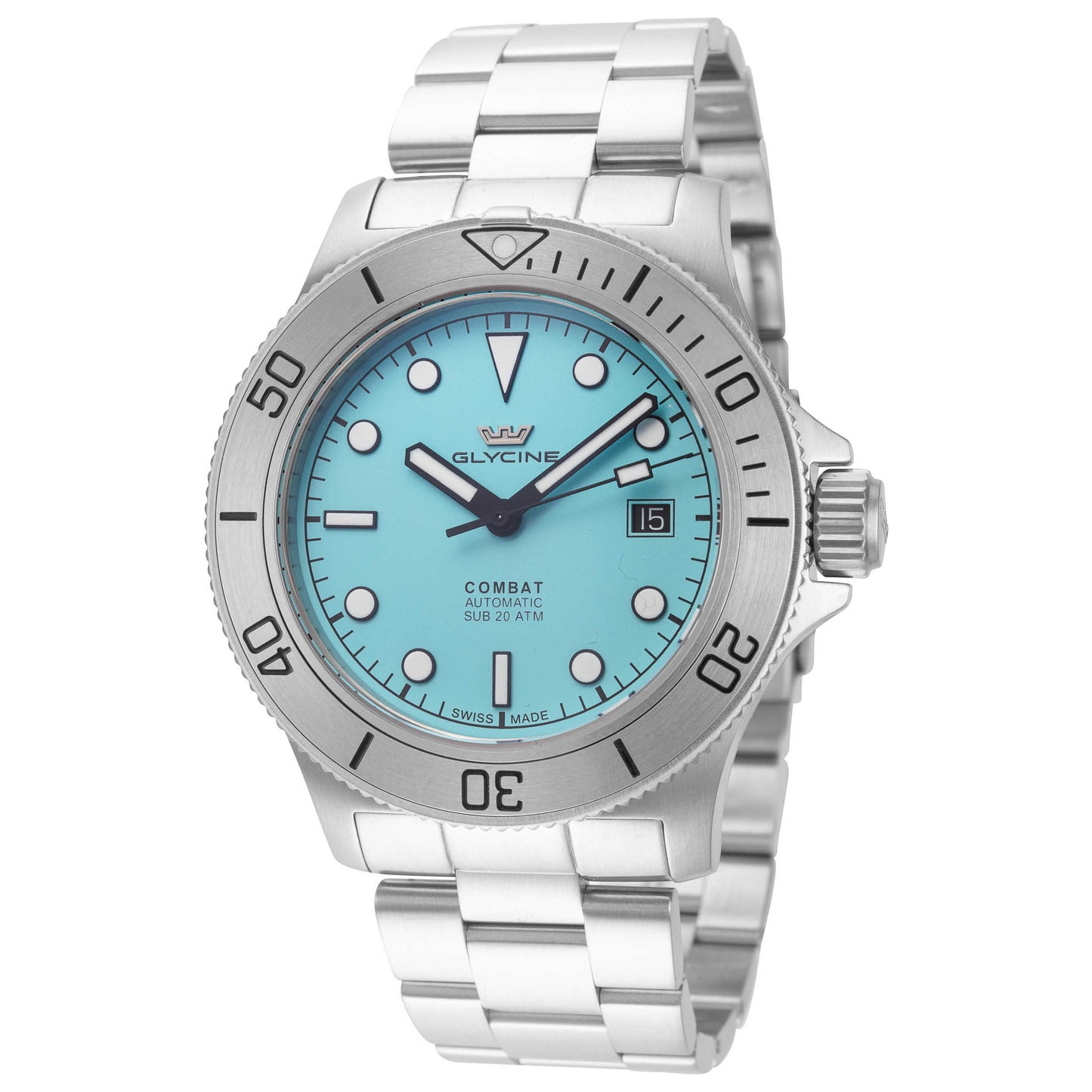 Front view of Glycine Combat Sub Men's Automatic Watch GL0535