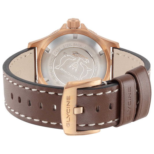 Back view of Glycine Combat Sub Bronze Men's Automatic Watch GL0545