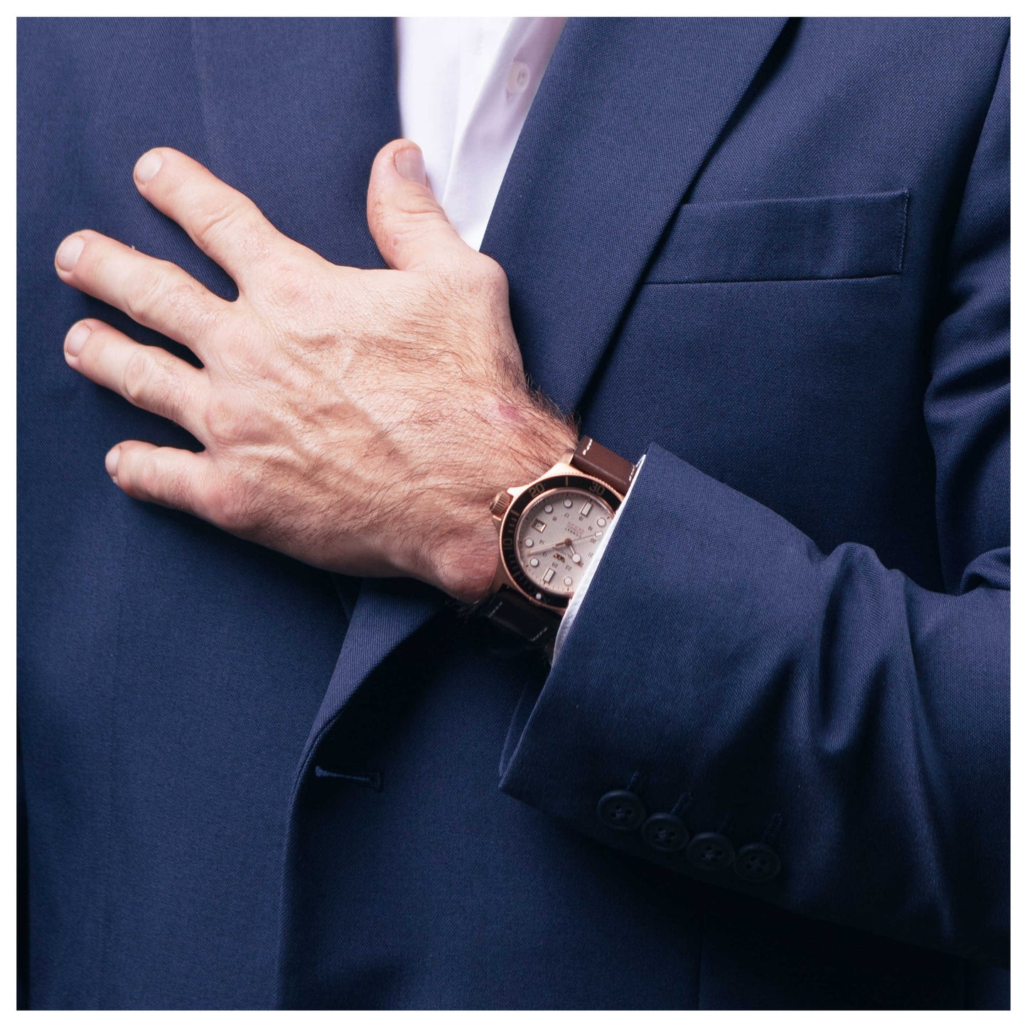 Glycine Combat Sub Bronze Men's Automatic Watch GL0547 - Image #10