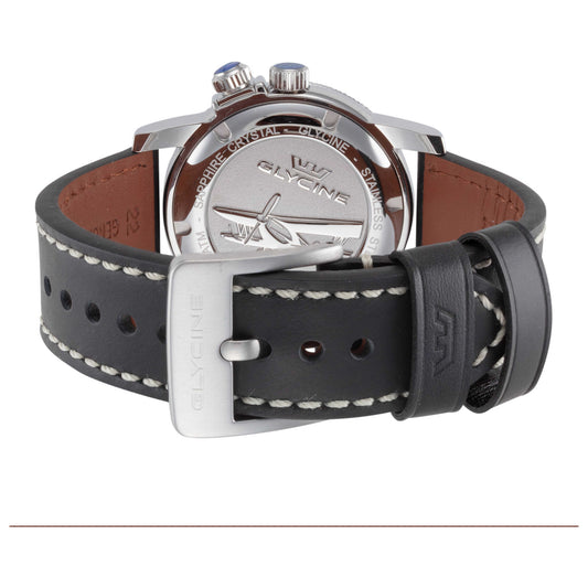 Back view of Glycine Airman Worldtimer Men's Quartz Watch GL1023